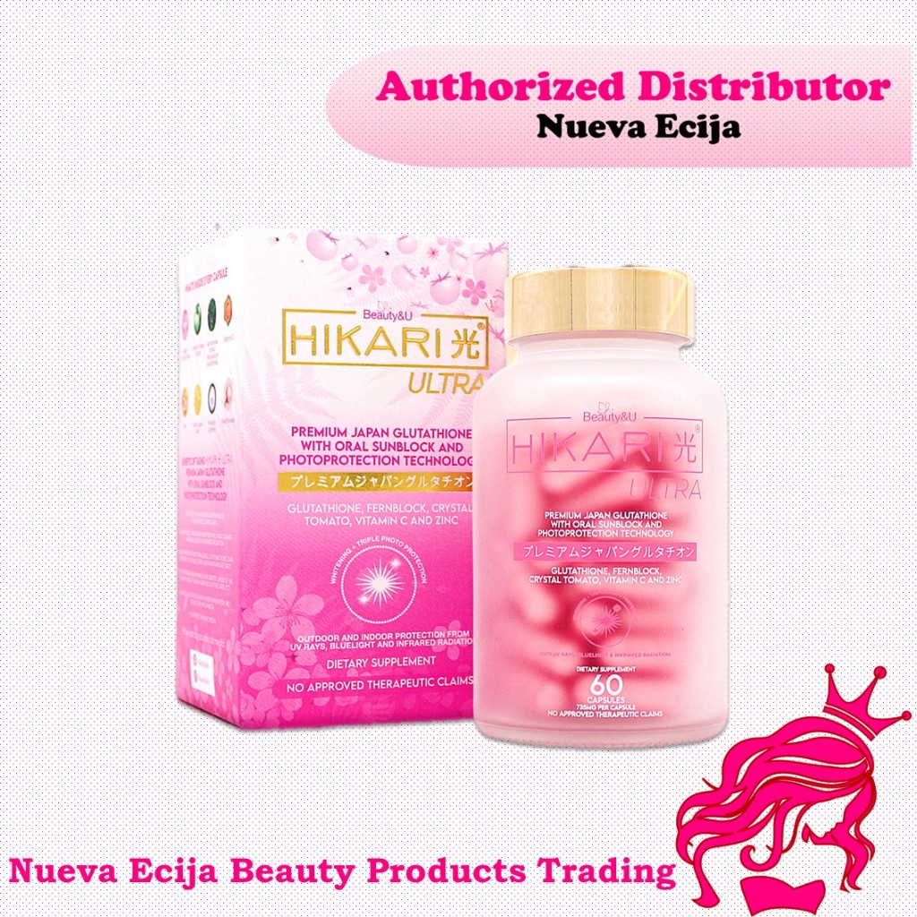Hikari Ultra Glutathione Capsules for Oral Sunblock and Photoprotection ...