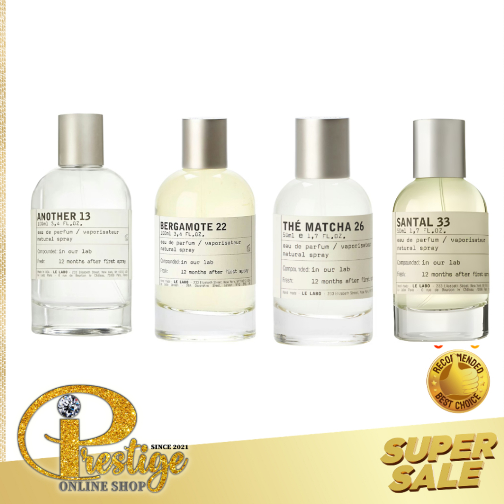 Le Labo Santal 33 Bergamot 22 Another 13 Match 26 Rose 31 Gaiac 10 ...