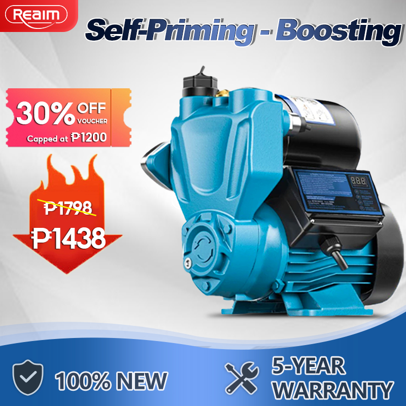 REAIM Jetmatic Water Pump Automatic Booster Pump Water Pressure Self ...
