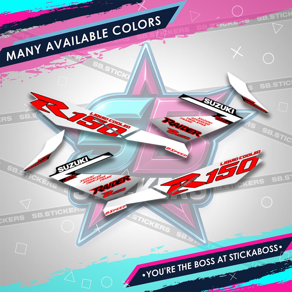 RAIDER 150 Fi STICKER DECALS ( 2023 R150 ) | Shopee Philippines