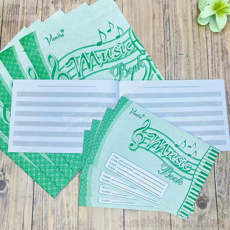 Vanda 5pcs/set Music Book Ordinary Big and Small size | Shopee Philippines