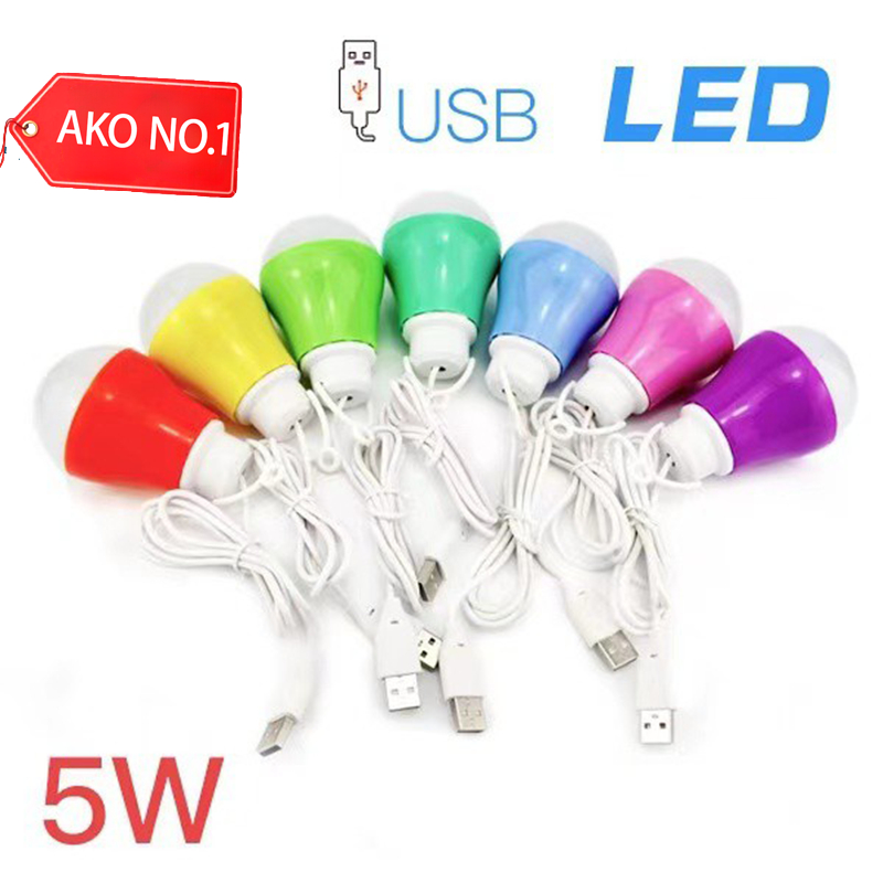 Portable LED Bulb 5V 5W Mobile USB Light Ligh | Shopee Philippines