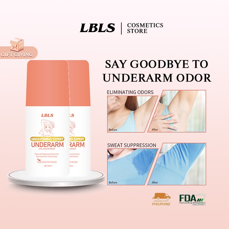 LBLS [BUY 1 TAKE 1] Intensive Whitening Underarm Powder Dry Deodorant ...