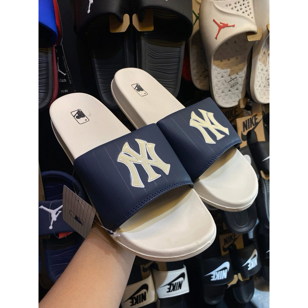 MLB SLIDES FOR MEN WITH ECO BAG | Shopee Philippines