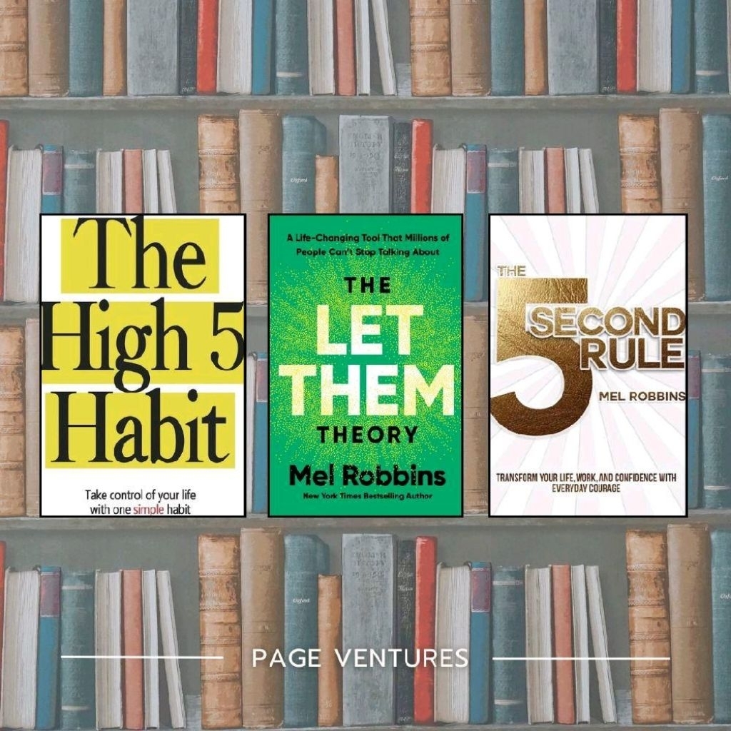 Mel Robbins Motivational Book Collection: The Let Them Theory, The High ...