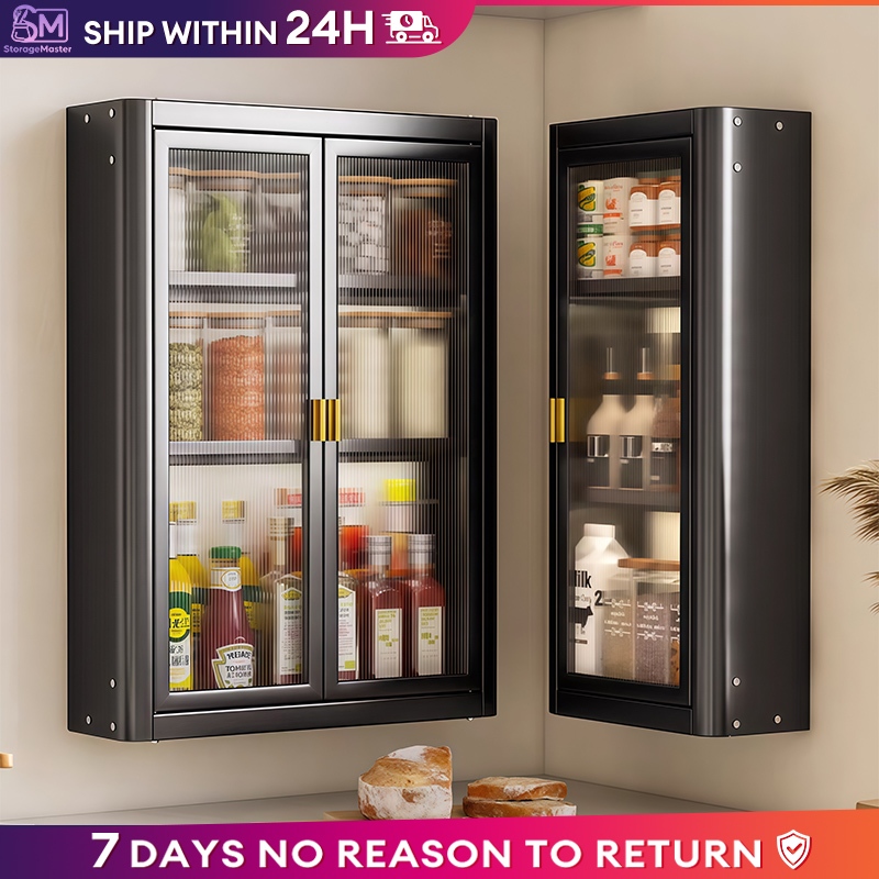 Wall-Mounted Cabinet Kitchen Cabinet Kitchen Storage Cabinet Bathroom ...