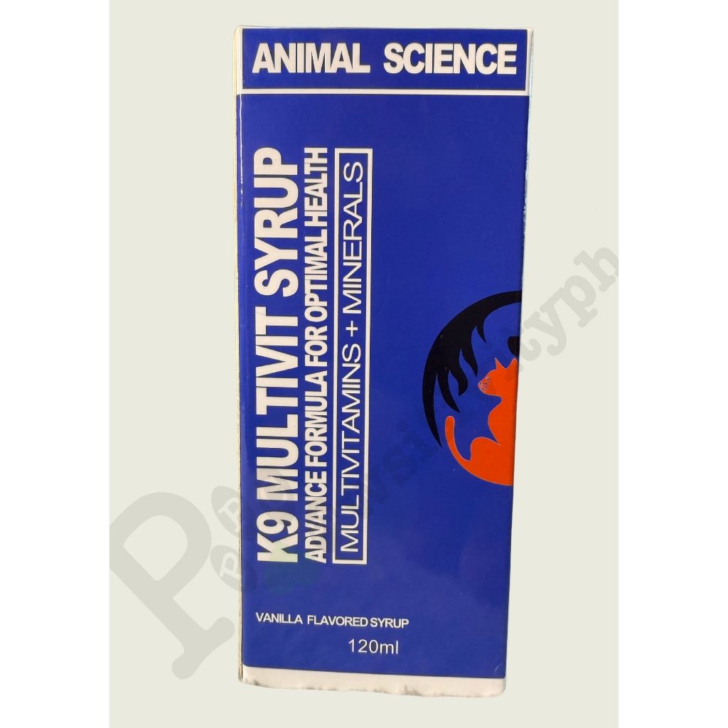 Animal Science K9 Multivit Syrup for Dogs and Cats 120ml | Shopee ...