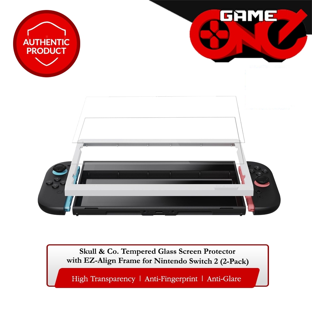 Skull & Co. Tempered Glass Screen Protector with EZ-Align Frame for ...