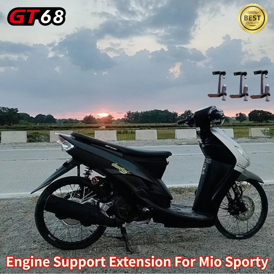 Mio Sporty Mio I 125 Engine Support Extension Made in Thailand GT68 ...
