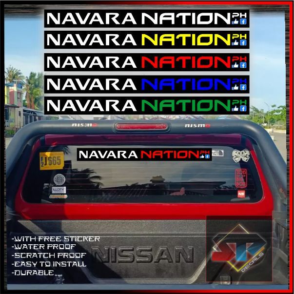 NAVARA NATION Sticker Printed durable ang high quality | Shopee Philippines