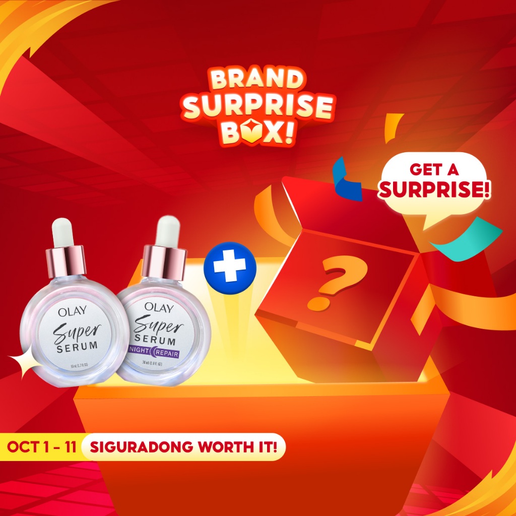 Olay Brand Surprise Box! x Free Exclusive Stickers | Shopee Philippines