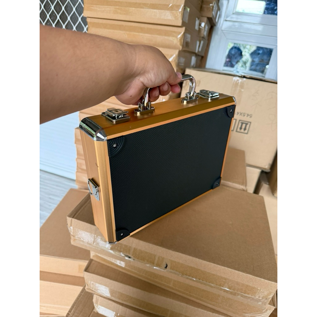 36 capacity tari box gaffers box aluminum hiend gold and black | Shopee ...