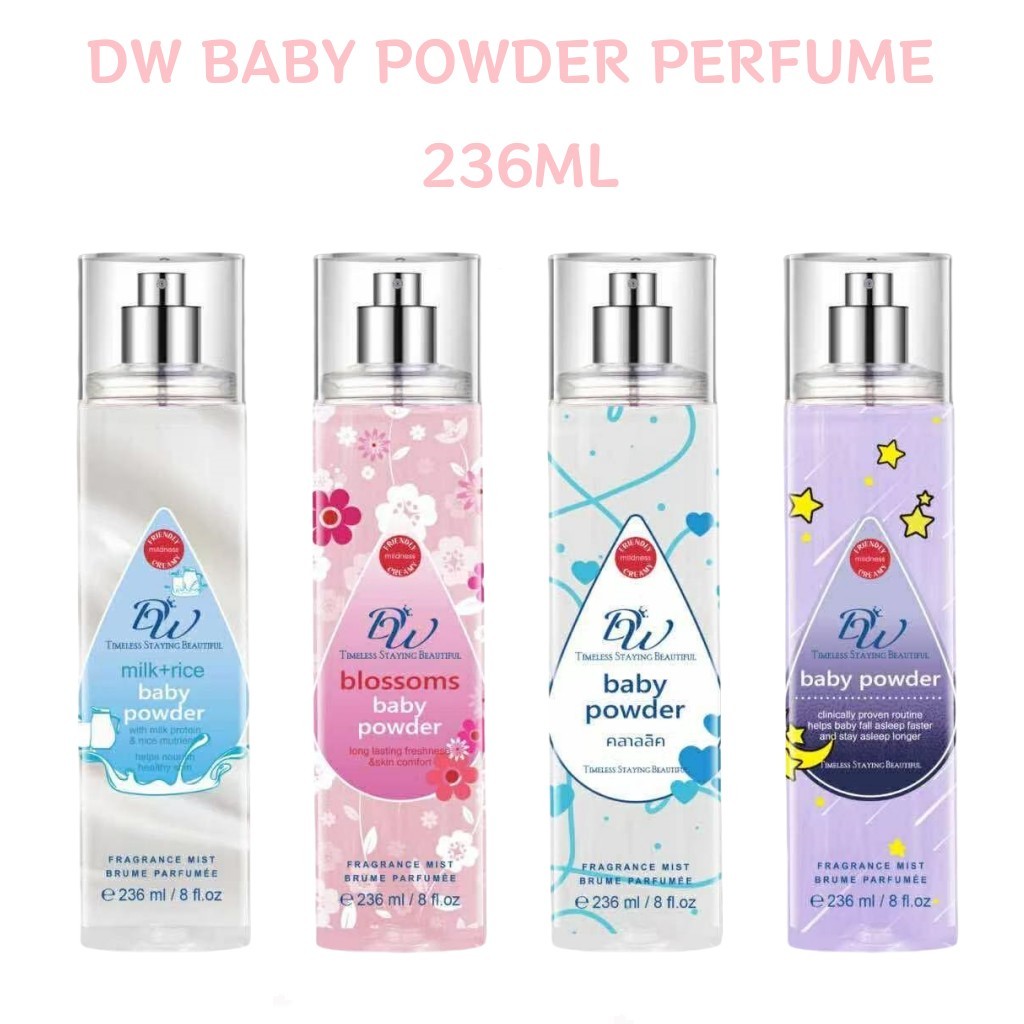 DW Baby Powder Series Perfume EDP Fragrance 236ml / 88ml / 35ml ...