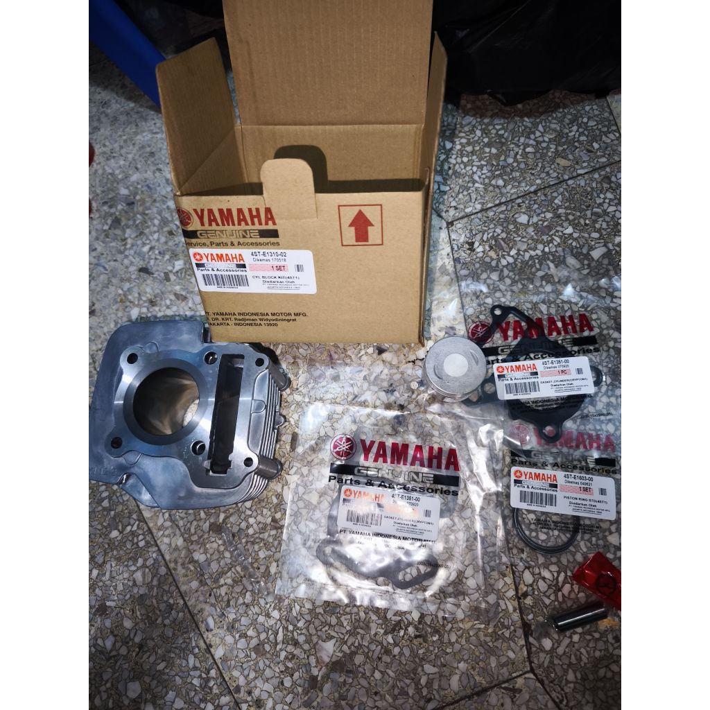 Yamaha crypton z/X1 cylinder block complete set | Shopee Philippines