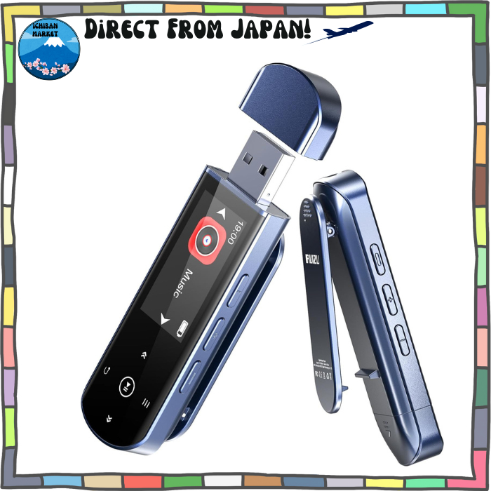 RUIZU 64GB USB MP3 Player with Bluetooth 5.3, Clip-On Portable Music ...