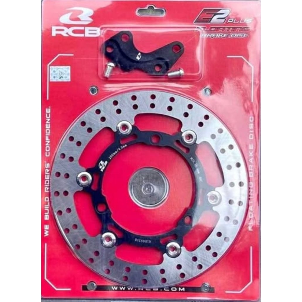 RCB FRONT ALLOY FLOATING DISC 260MM WITH BRACKET FOR YAMAHA NMAX 155 V1 ...