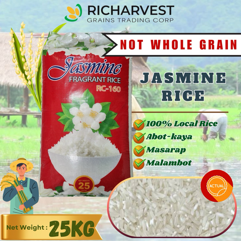 Shop rice jasmine 25kg for Sale on Shopee Philippines
