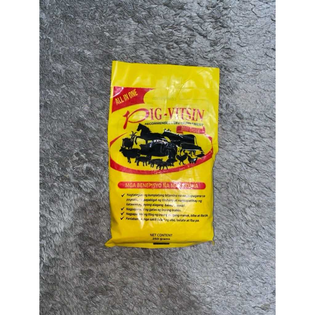 PIG VITSIN Animal feed supplement (250g) | Shopee Philippines