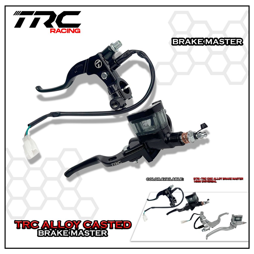 TRC RACING UNIVERSAL BRAKE MASTER AND CLUCTCH PERCH ASSEMBLY SET 8174 ...