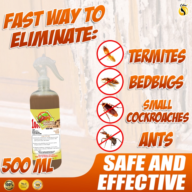 TERMITES SPRAY - Natural Termites Killer with Fresh Bamboo Scent ...