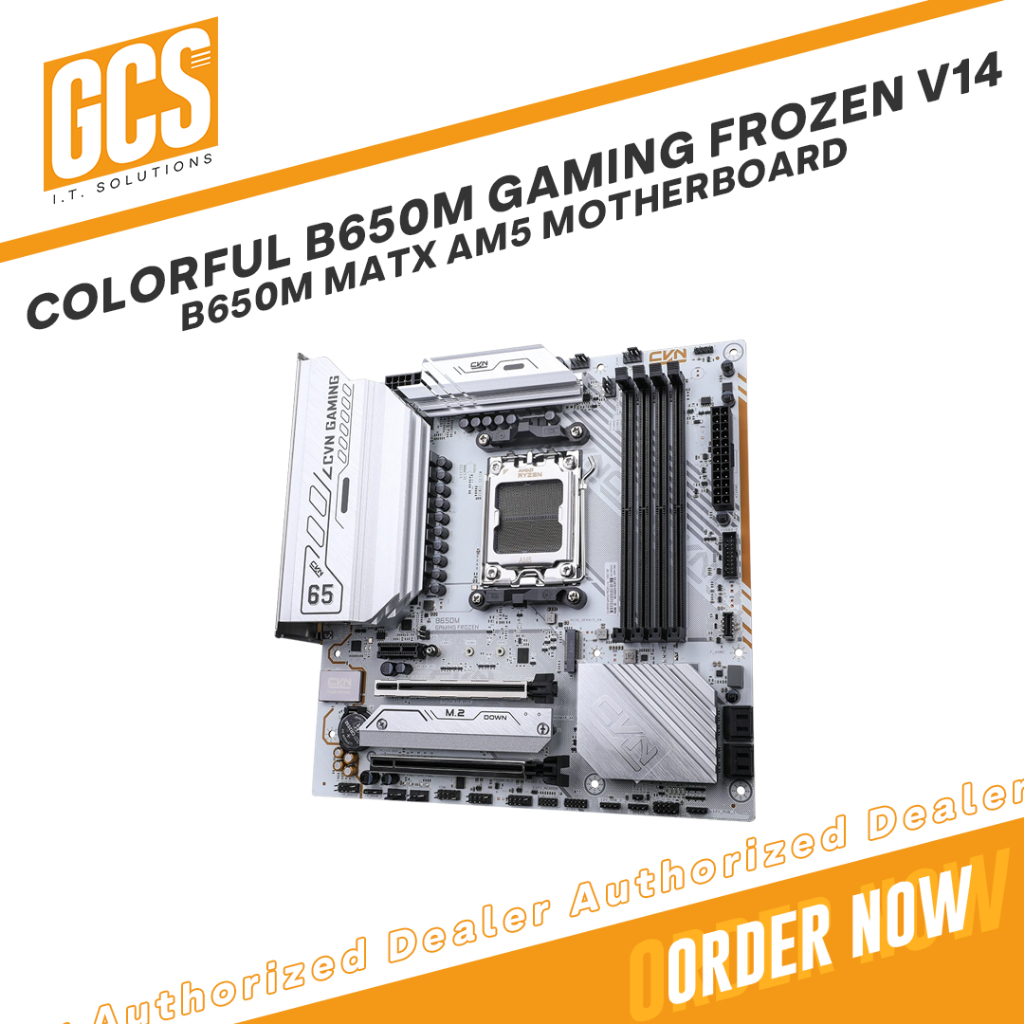 Colorful CVN B650M GAMING FROZEN V14 B650 mATX AM5 Motherboard | Shopee ...