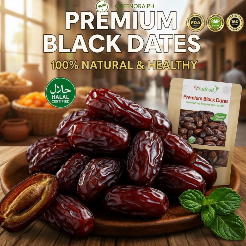 READY STOCK | Premium Black Dates Dubain | Soft&Sweet Superfood, 100% ...