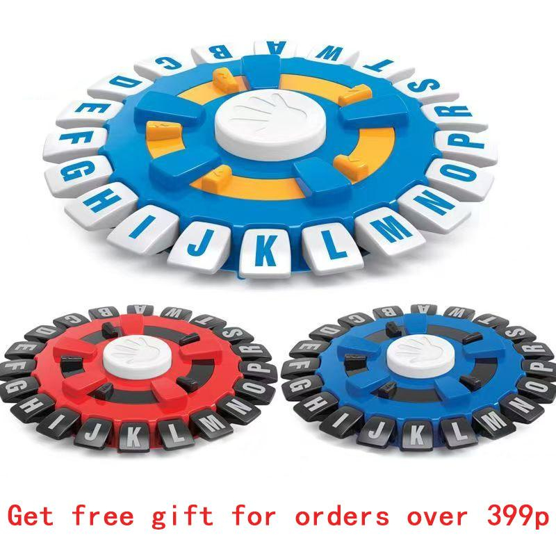 Word Game Family Board Game with Timer Fast-Paced 24-Letter Game for ...