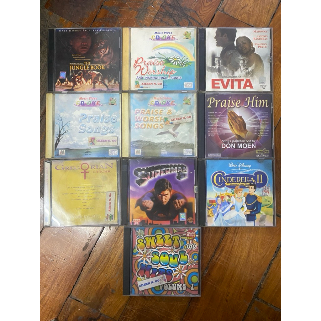 Philippines Original VCD Video CD Movie SALE - Superman / Cinderella ...