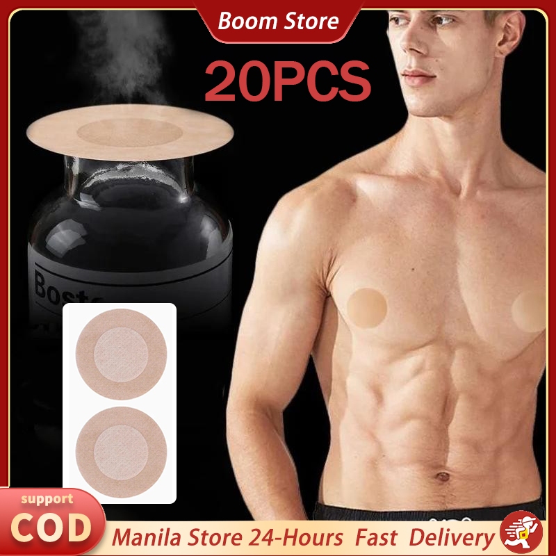 10pair Men Nipple Cover Pad Disposable Seamless Men Anti-Bulge Nipple ...