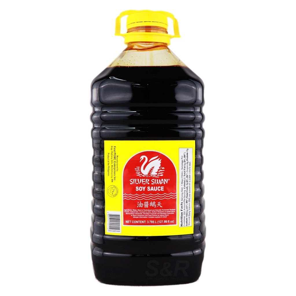 Silver Swan Soy Sauce 3.785L | Shopee Philippines