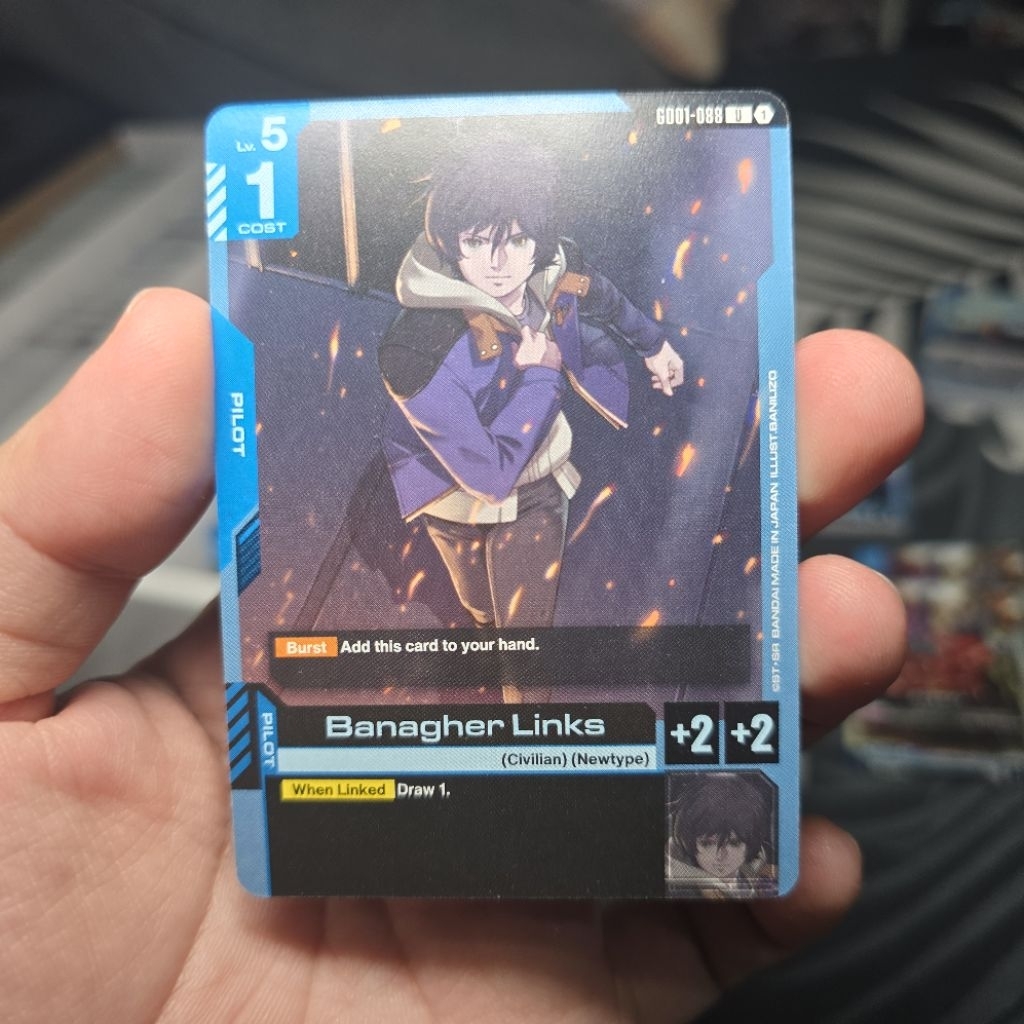 BANAGHER LINKS GD001-088 EN | GUNDAM TCG | Shopee Philippines