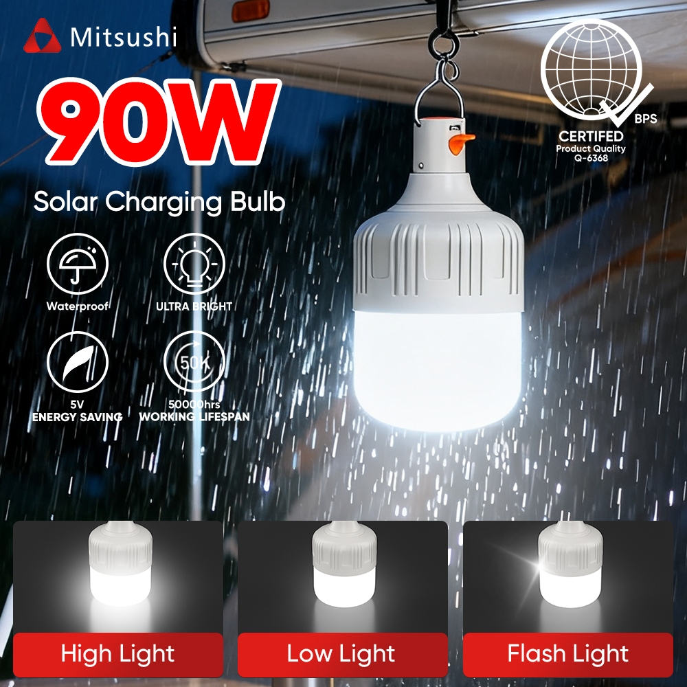 Mitsushi USB Rechargeable Emergency Bulb