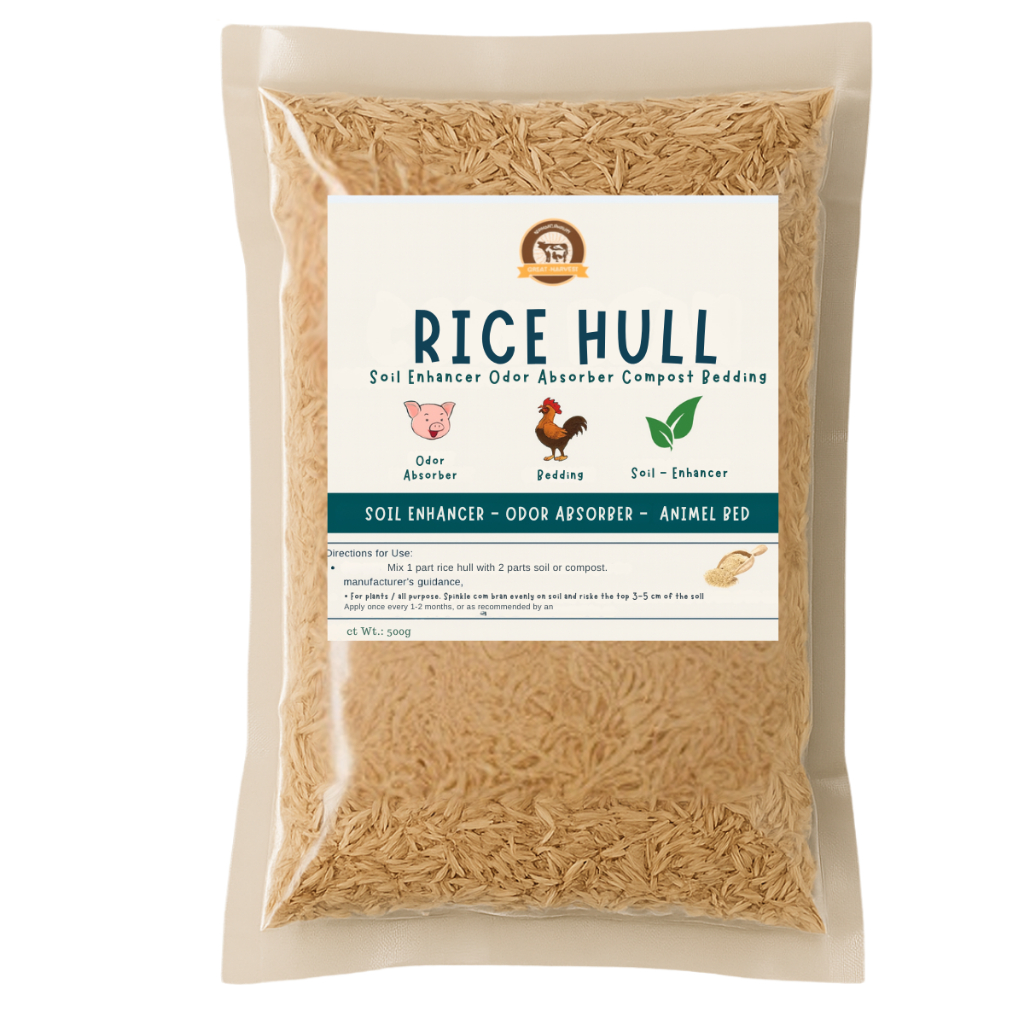 IPA Rice Hull 250g Rice Husk Natural Soil Enhancer Odor Absorber ...