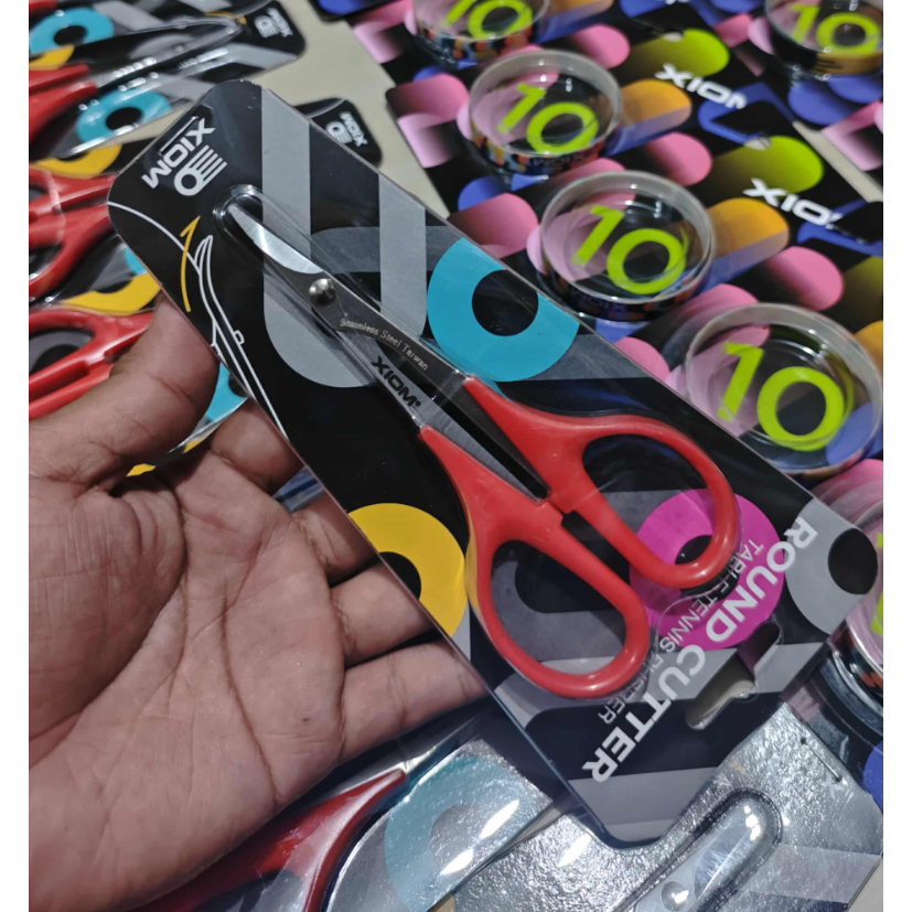 Xiom Round Cutter (Curved Scissor) original xiom table tennis scissor ...