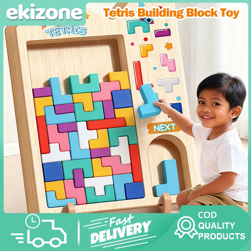 3D Puzzle Building Blocks Tetris Building Blocks Building Kids Mind ...