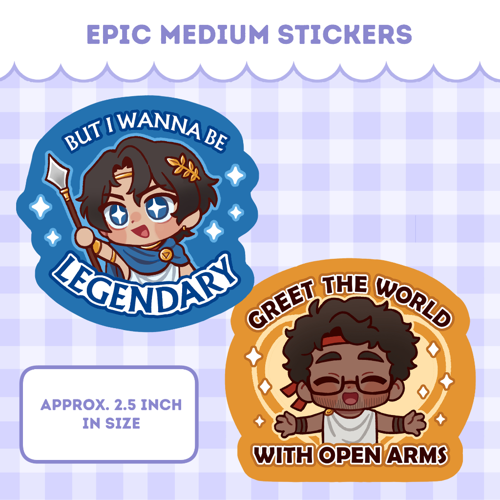 [Kaeriruu] EPIC the Musical - Medium Sticker Polites 