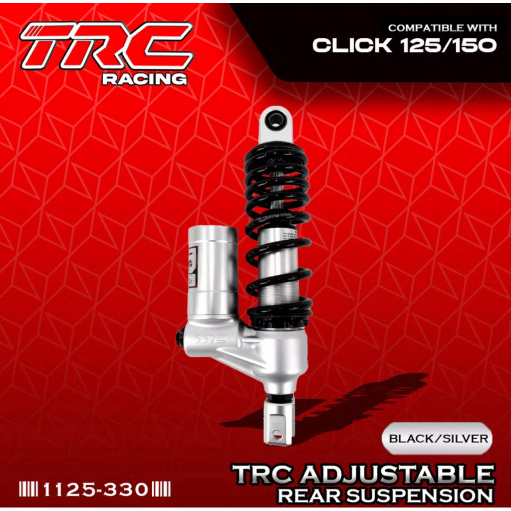 TRC Racing CLICK 125/150 ADJUSTABLE REAR SHOCK SUSPENSION 1125-330 ...