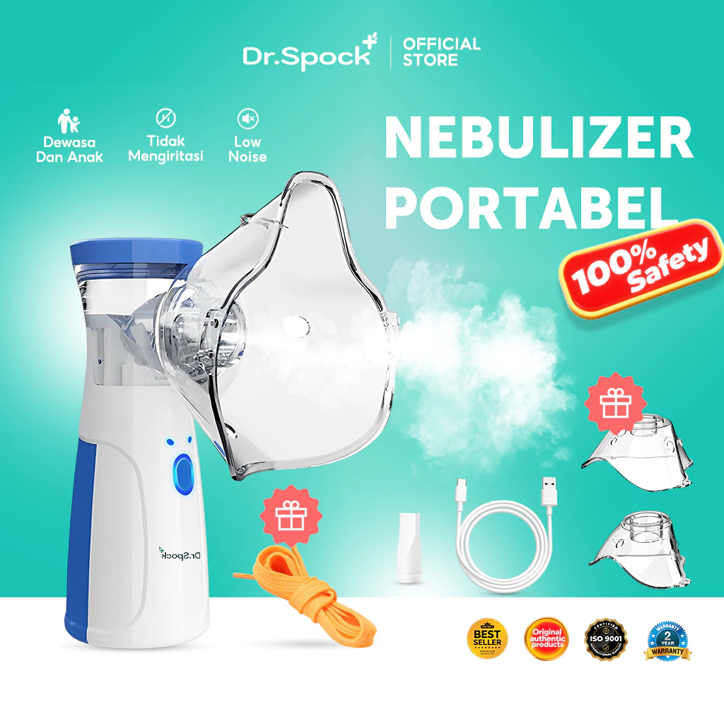 [COD] Nebulizer Portable Ultrasonic Machine Handheld Asthma Inhaler ...