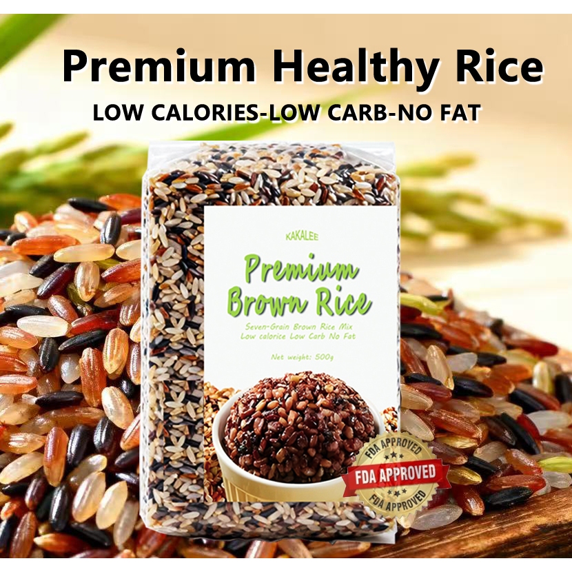 5KG KAKALEE Premium Brown Rice Organic For Diabetic Keto Low Carb ...