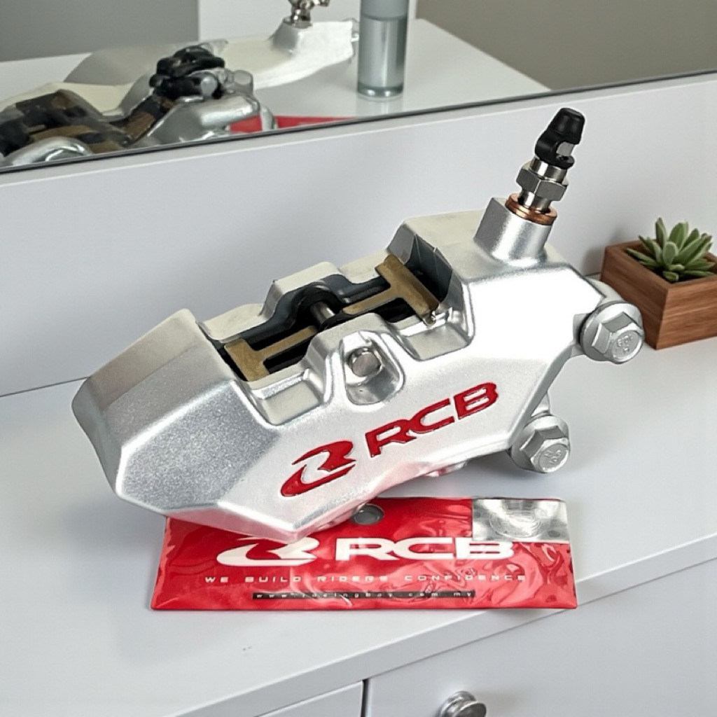 RCB BRAKE CALIPER R1 SERIES 4-PISTON | Shopee Philippines