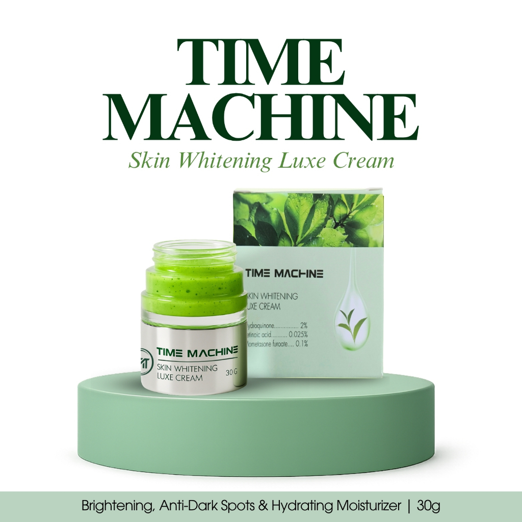 Time Machine Skin Whitening Luxe Cream 30g – Brightening, Anti-Dark ...