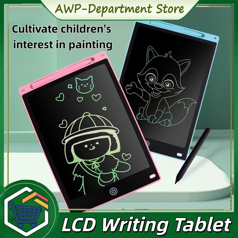 8.5/12/16-inch LCD writing tablet for children, color writing tablet ...