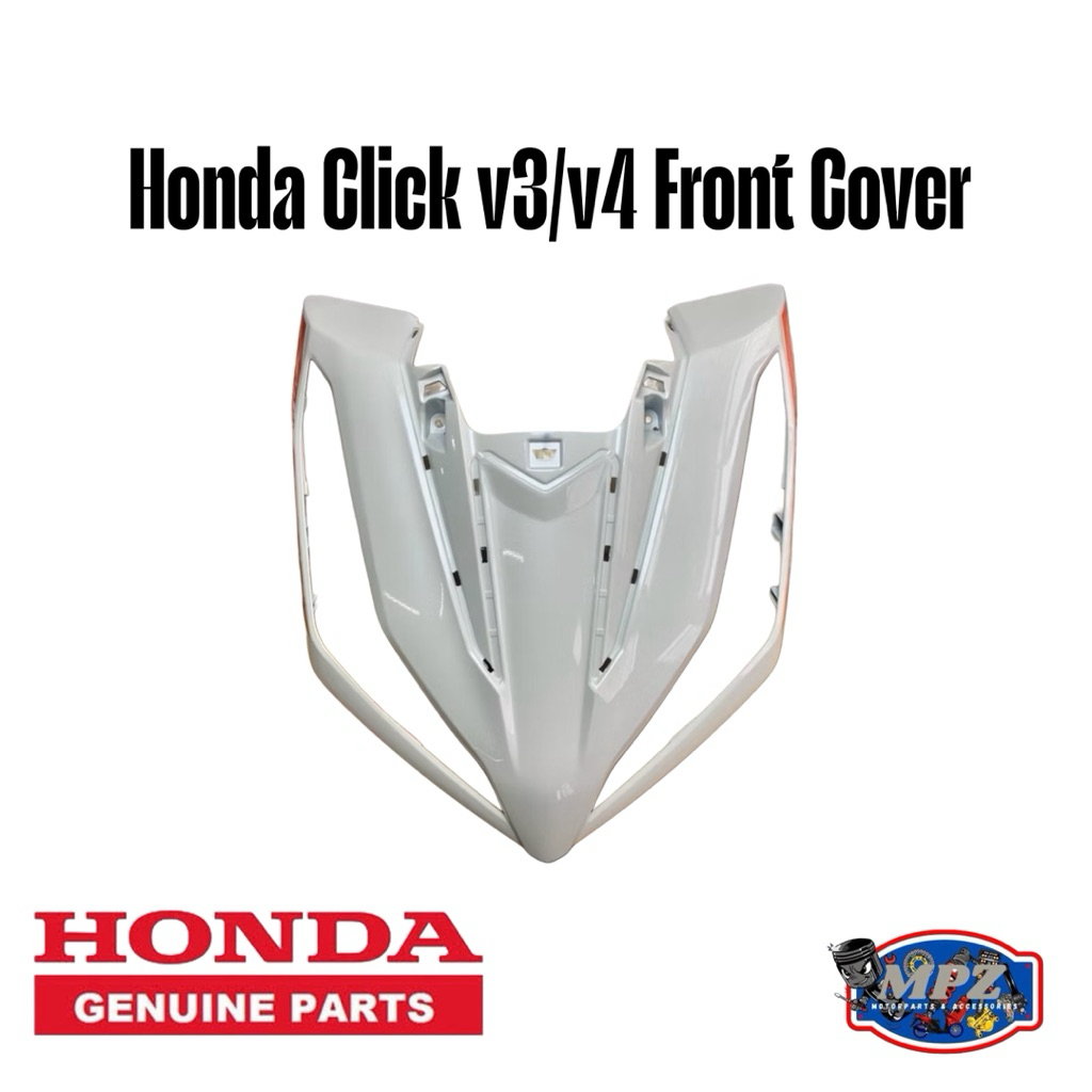 FRONT COVER FOR HONDA CLICK V3/V4 - GLOSSY BLACK | Shopee Philippines