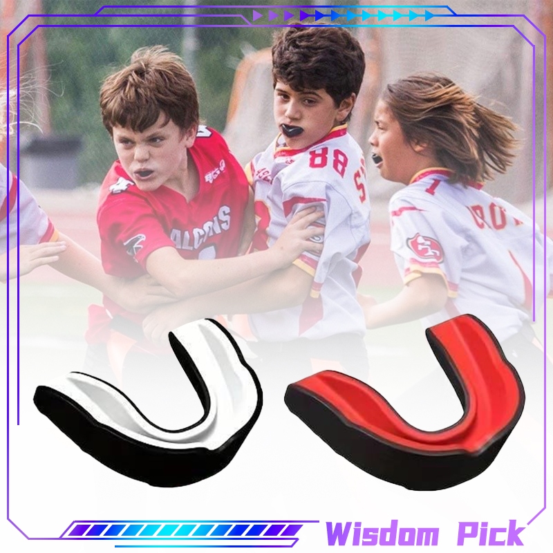 Black Adult Combat Sport Mouth Guard Football Basketball Boxing ...