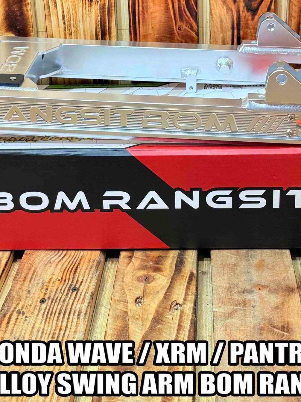 BOM RANGSIT HONDA WAVE, XRM, PANTRA CNC ALLOY SWING ARM BOM RANGSIT ...