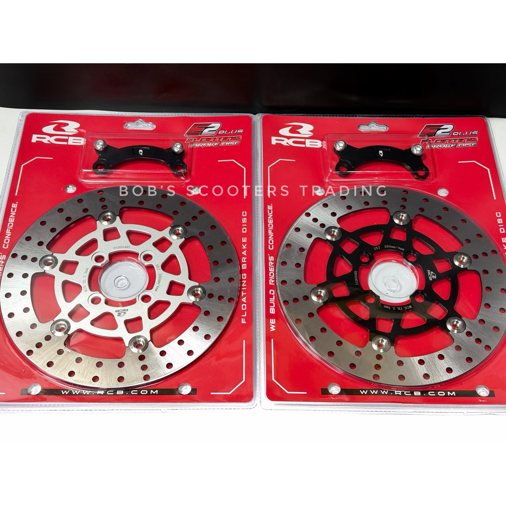 NEW! RCB E2+ Floating Big Disc Yamaha MIO SPORTY / SOULTY (260MM) WITH ...