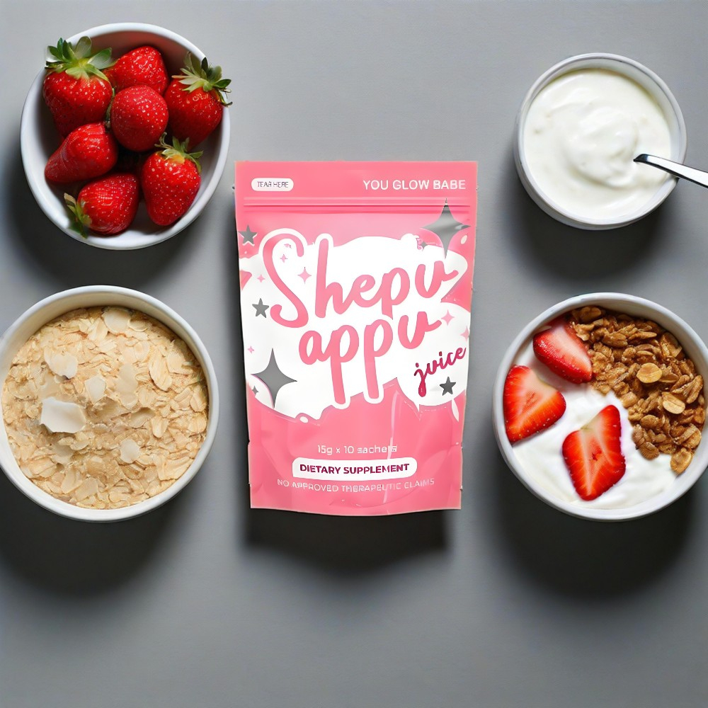 YOU GLOW BABE Shepu Appu Juice Supplement with Glutathione 15g x 10 ...
