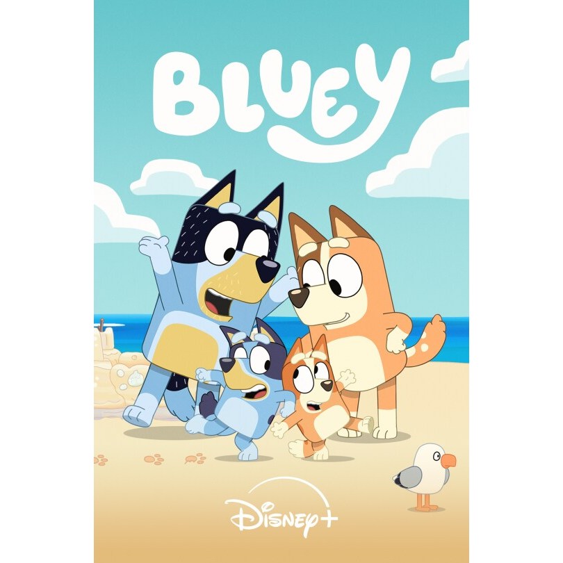 Bluey Disney Junior Collection Walt Disney The Movie Special Animation ...
