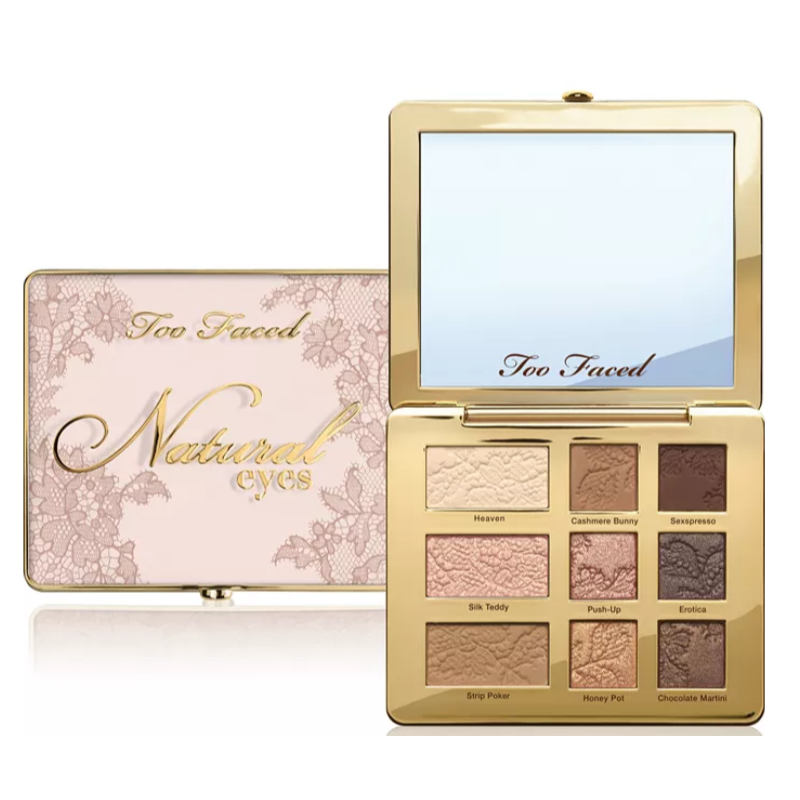 Too Faced Natural Eyes Neutral Eyeshadow Palette(Unboxed) | Shopee ...