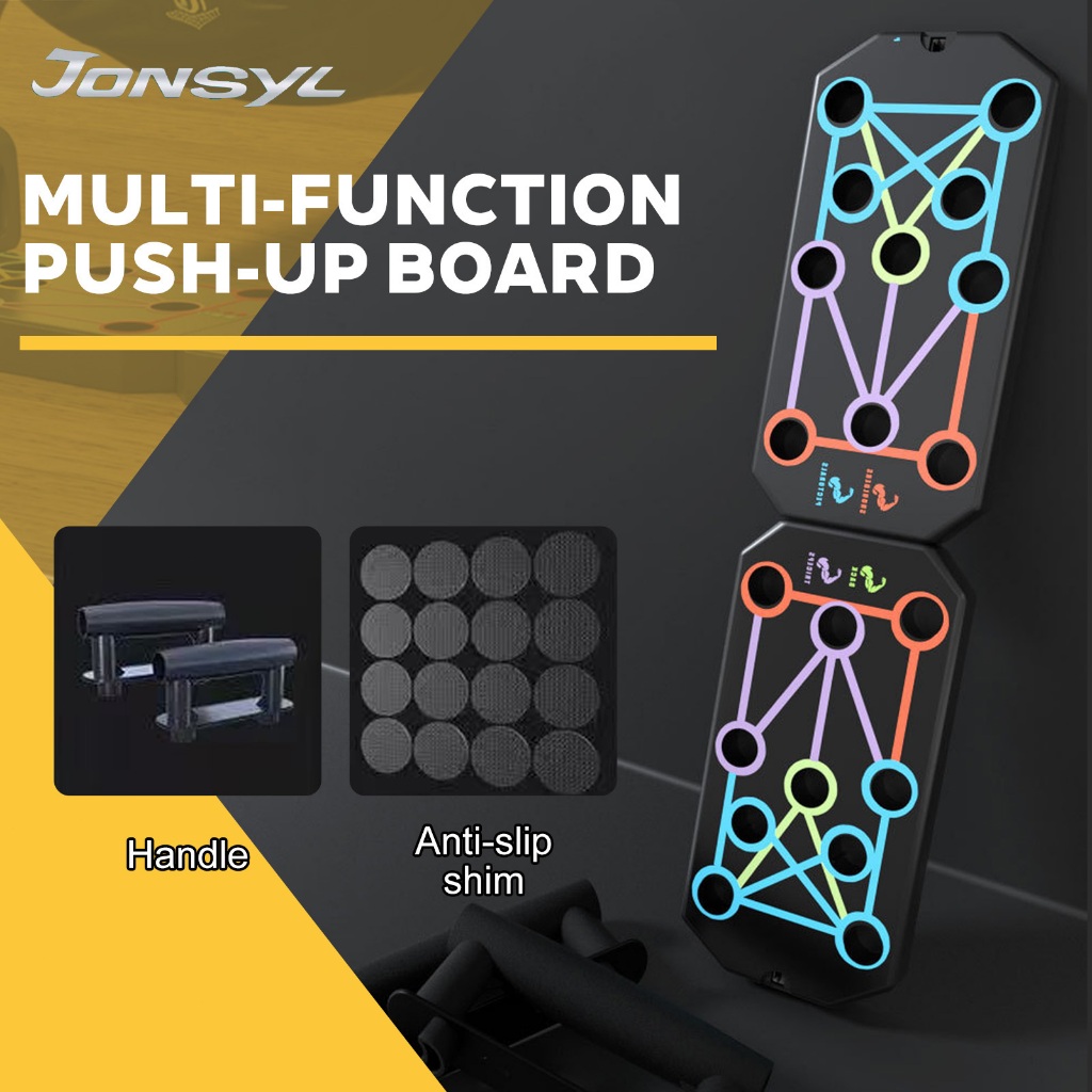 Push Up Board Fitness Home Gym Push Up 20 Holes Push Up Stand Thicken ...